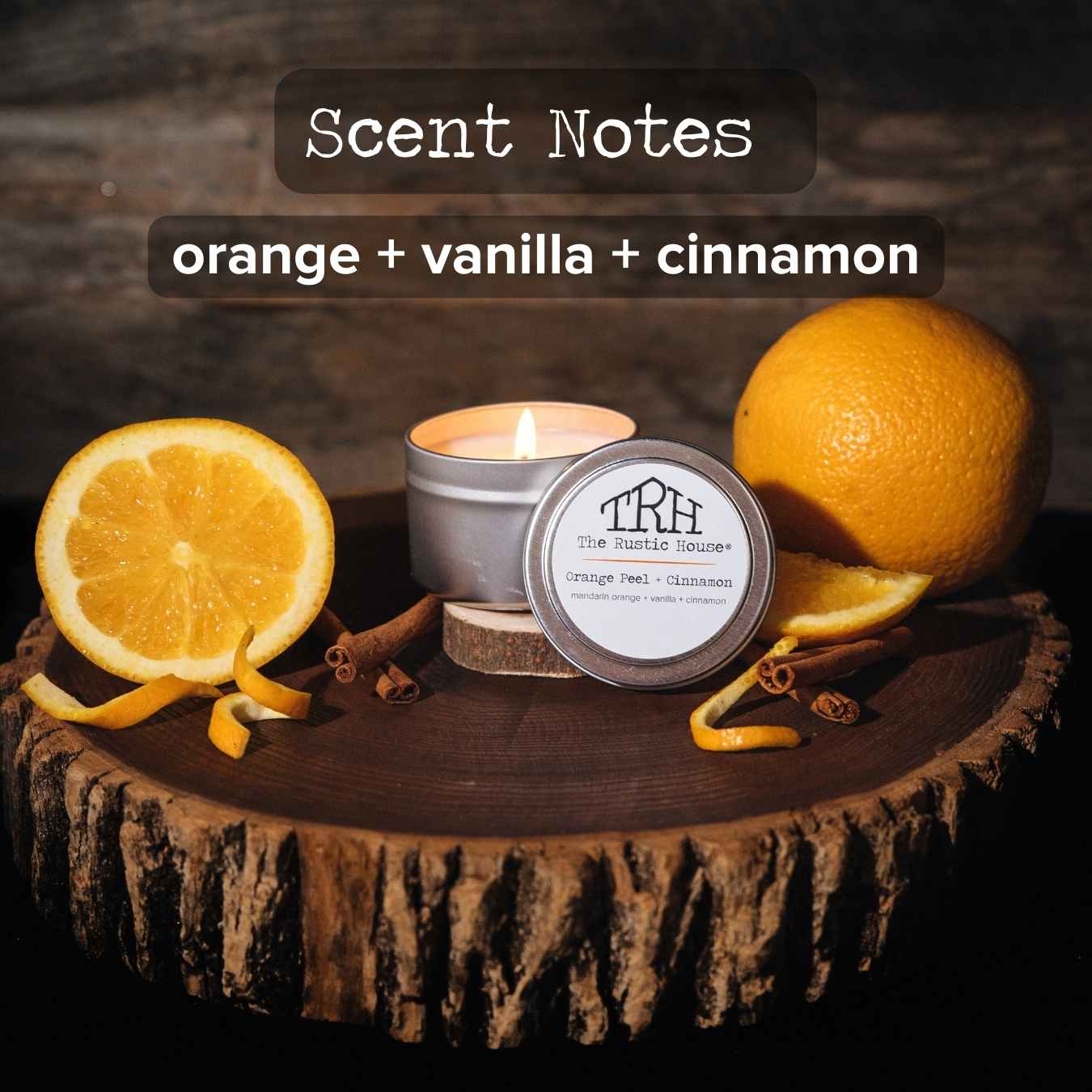 Orange Peel + Cinnamon Travel Tin