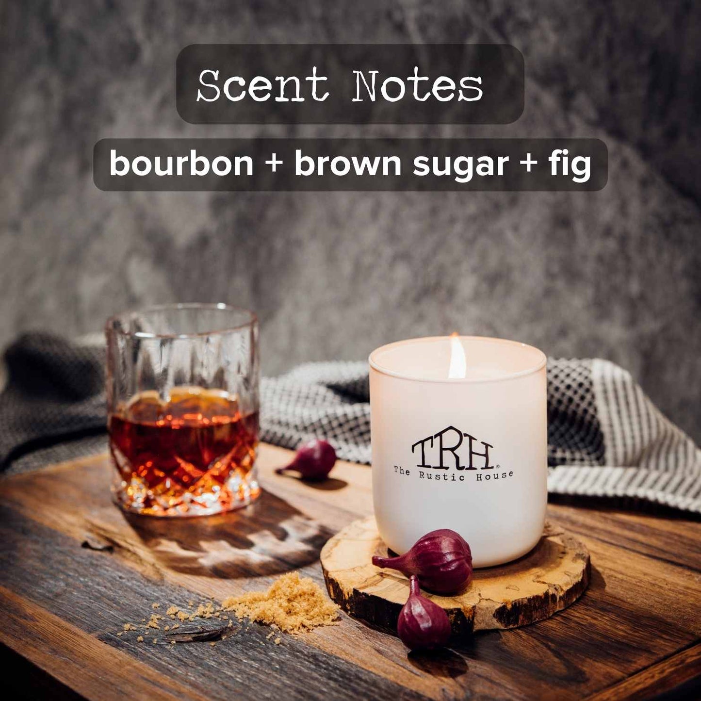
                  
                    Bourbon + Brown Sugar Candle
                  
                