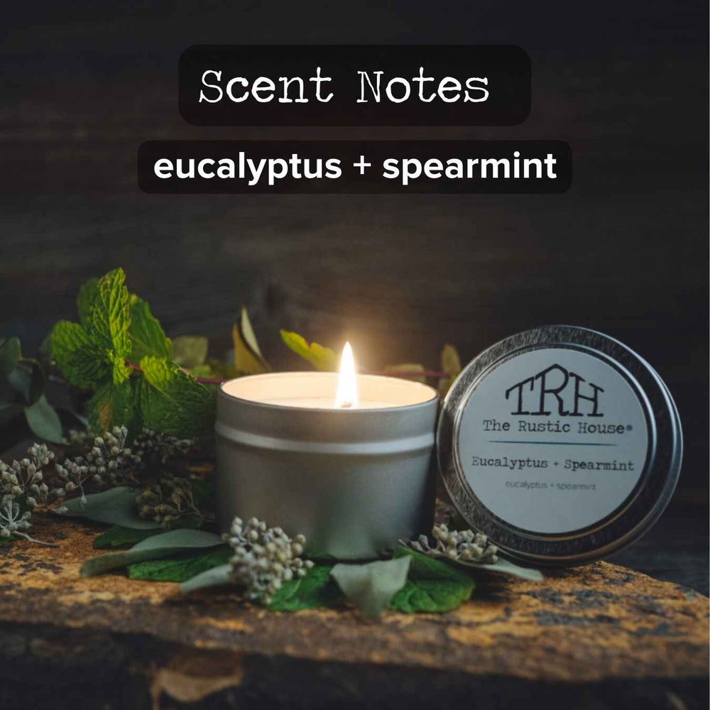 
                  
                    Eucalyptus + Spearmint Travel Tin
                  
                