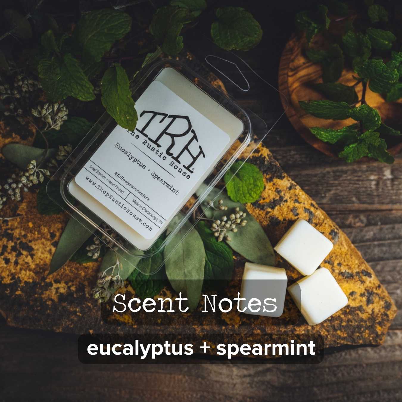 
                  
                    Eucalyptus + Spearmint Wax Melt
                  
                