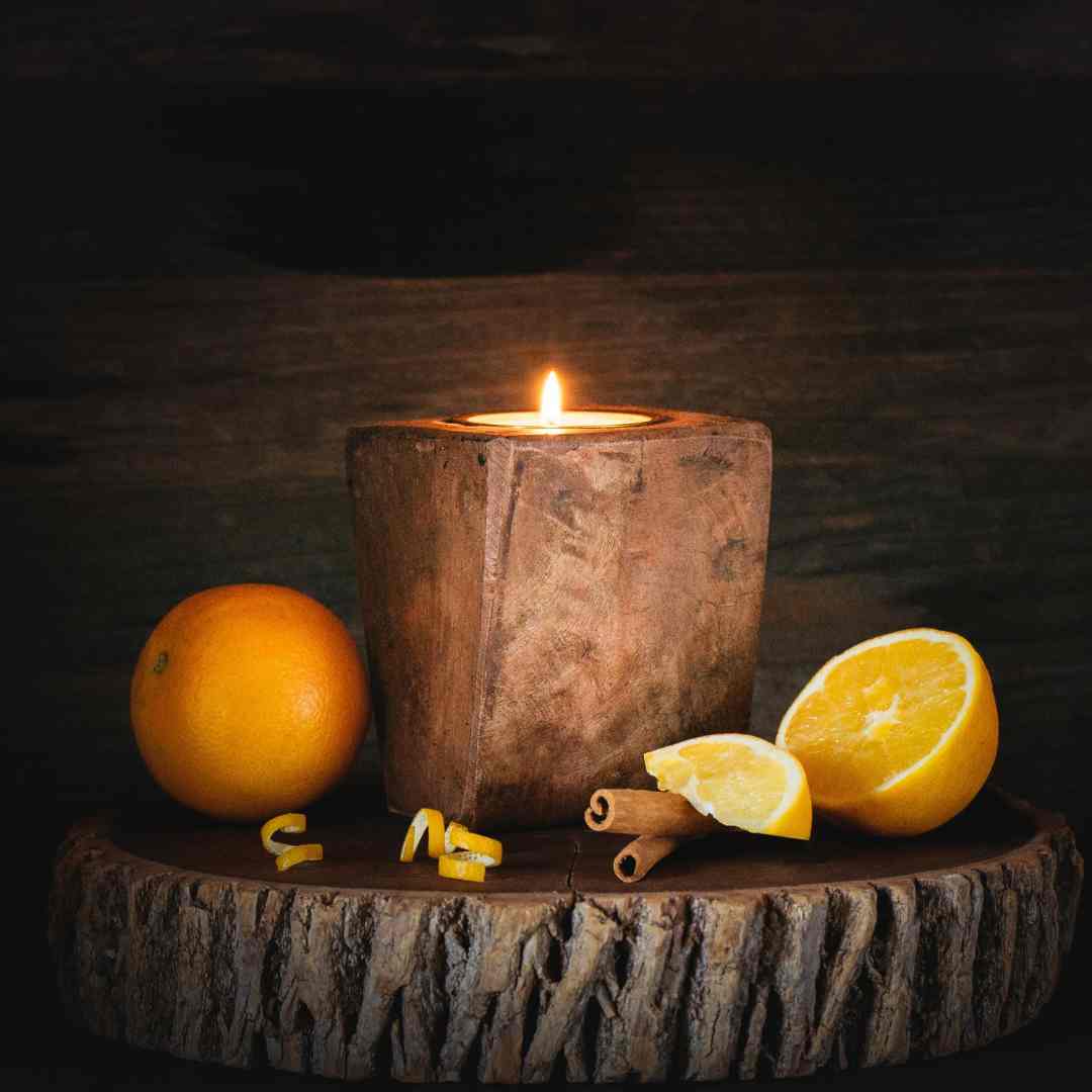 Fresh Linen Candle at The Rustic House