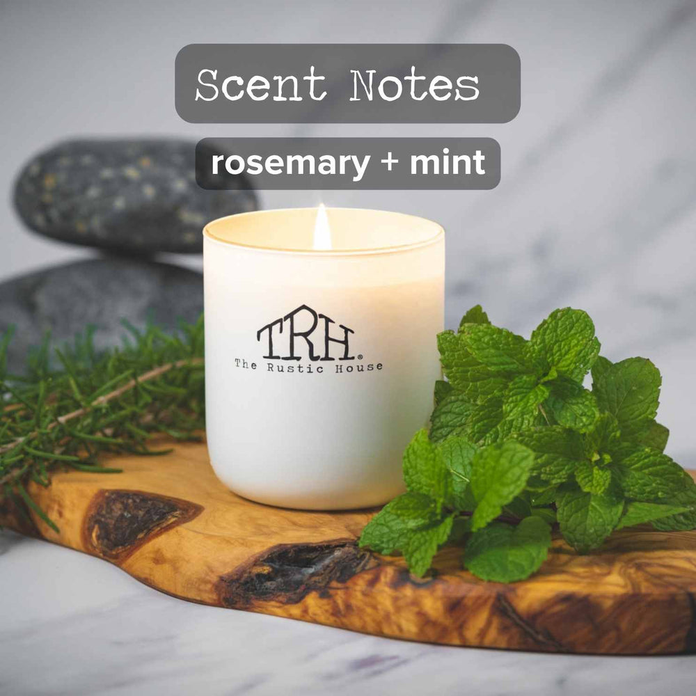 
                  
                    Rosemary + Mint Candle
                  
                