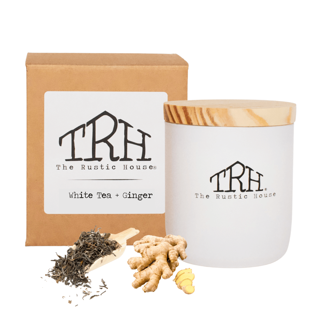 
                  
                    White Tea + Ginger Glass Candle | Limited Edition
                  
                