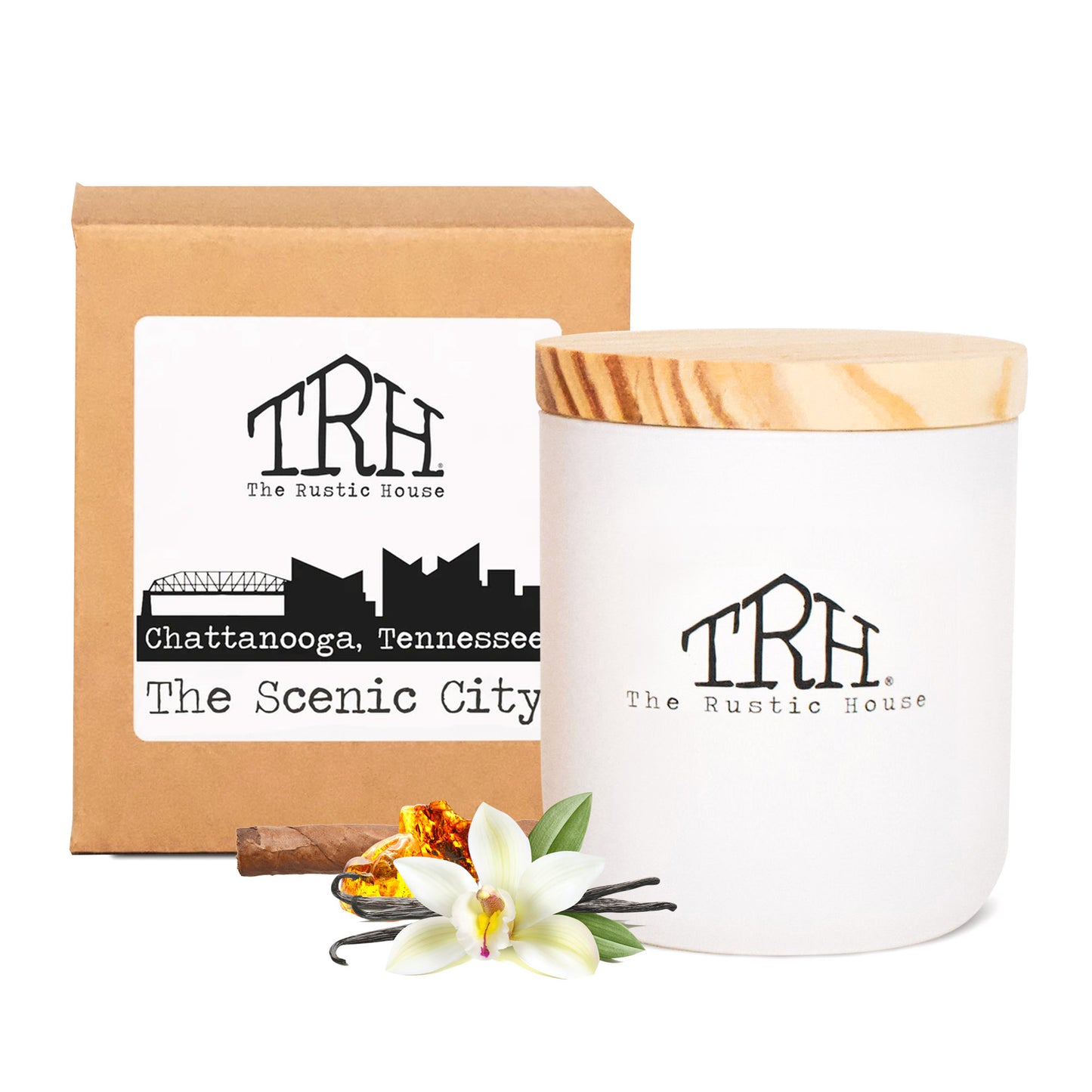 
                  
                    The Scenic City Glass Candle
                  
                